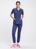 Костюм женский MedLine Оксана (тк.Стрейч,120), т.синий