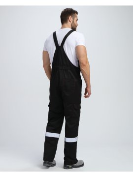 Костюм Нейч-2 СОП с капюшоном (тк.Смесовая,210) п/к, черный/красный
