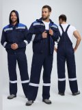 Костюм Нейч-2 СОП с капюшоном (тк.Смесовая,210) п/к, т.синий/васильковый
