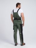 Полукомбинезон ProfLineLeader (тк.Хлопок/Спандекс,260), хаки/черный