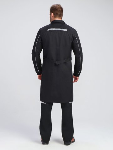 Халат ProfLineSpecialist (тк.Смесовая,240), черный