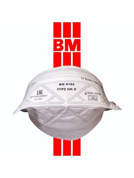 ВМ 9152 FFP2 NR D складная противоаэрозольная фильтрующая полумаска, 25 шт. в пакете